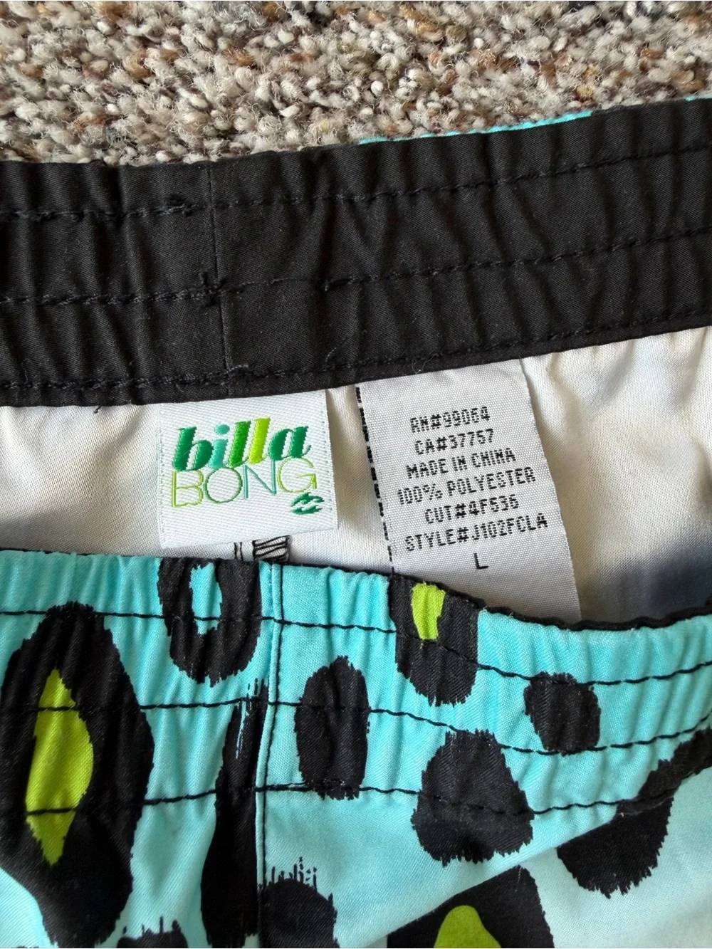 Billabong neon leopard